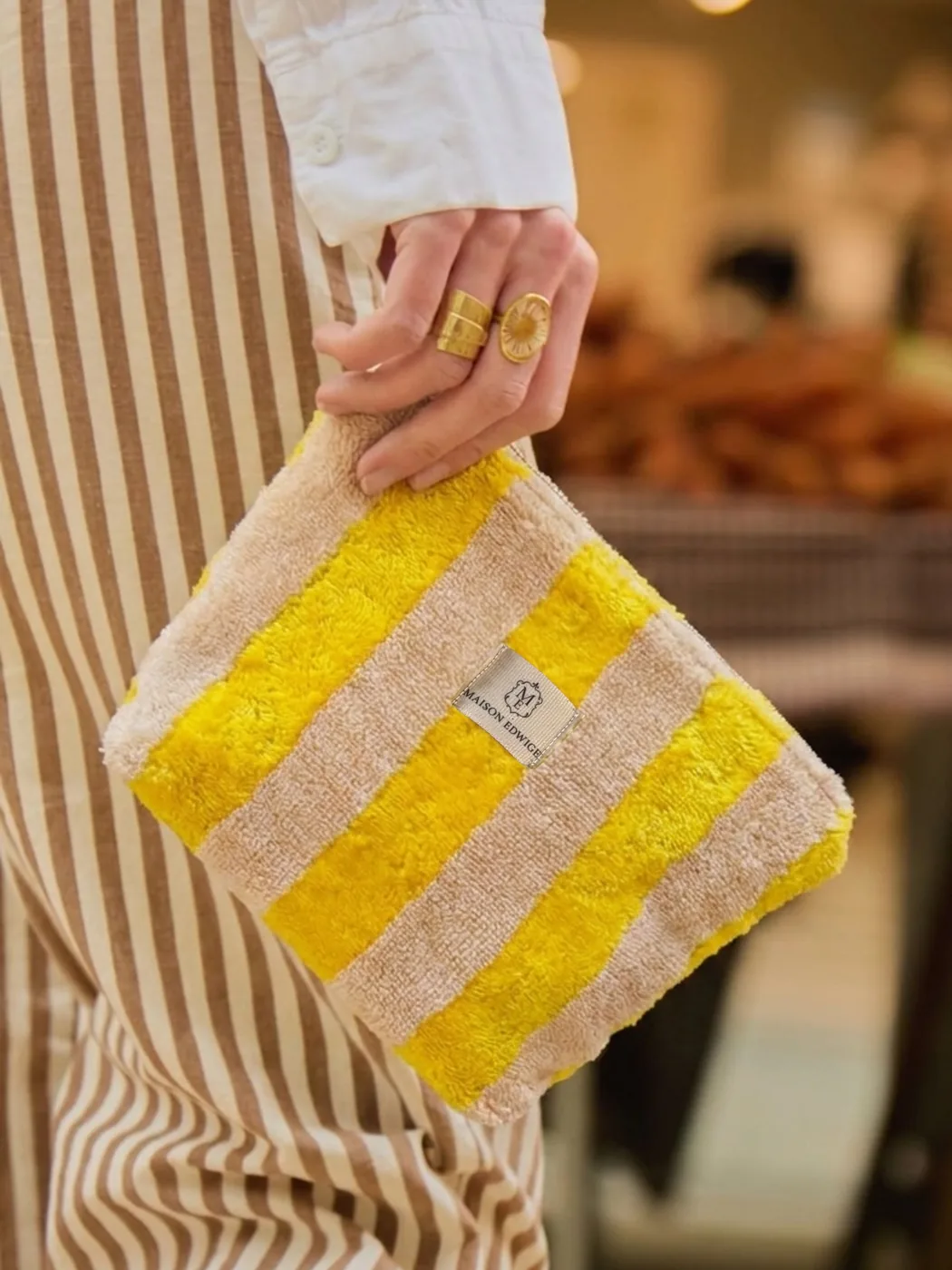 Pochette Dolce Vita Jaune